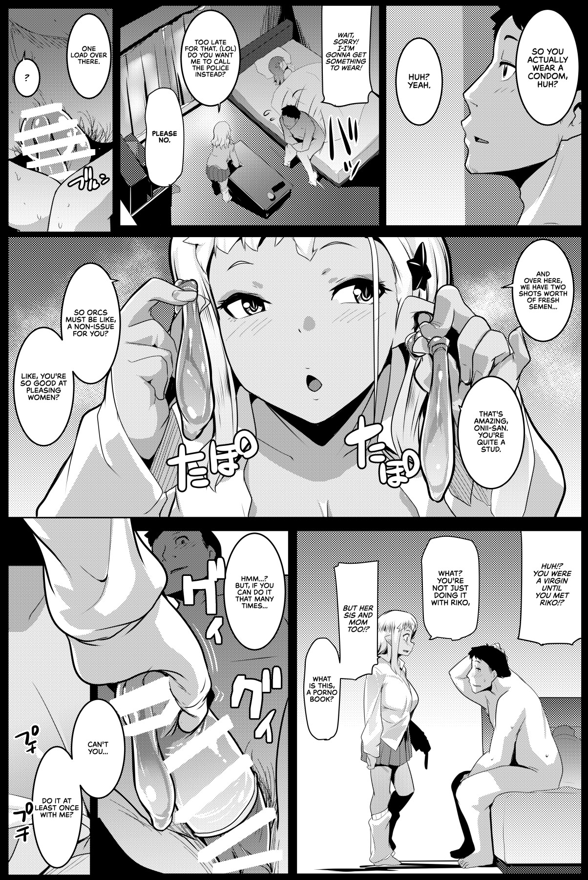 Hentai Manga Comic-My Little Sister is a Female Orc 4-Read-14